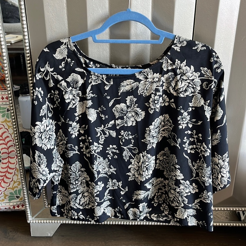 Floral blouse